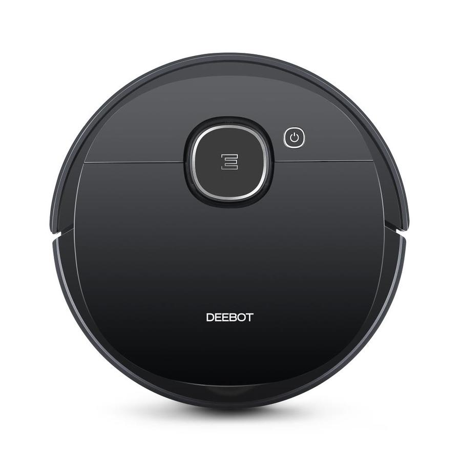 ECOVACS ROBOTICS DEEBOT OZMO Black Auto Charging Robotic Vacuum in the