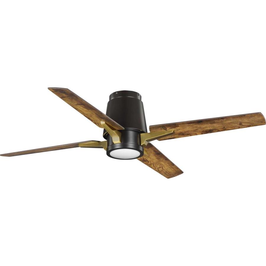 lindale flush progress blade remote bronze ceiling mount indoor lighting fan lowes