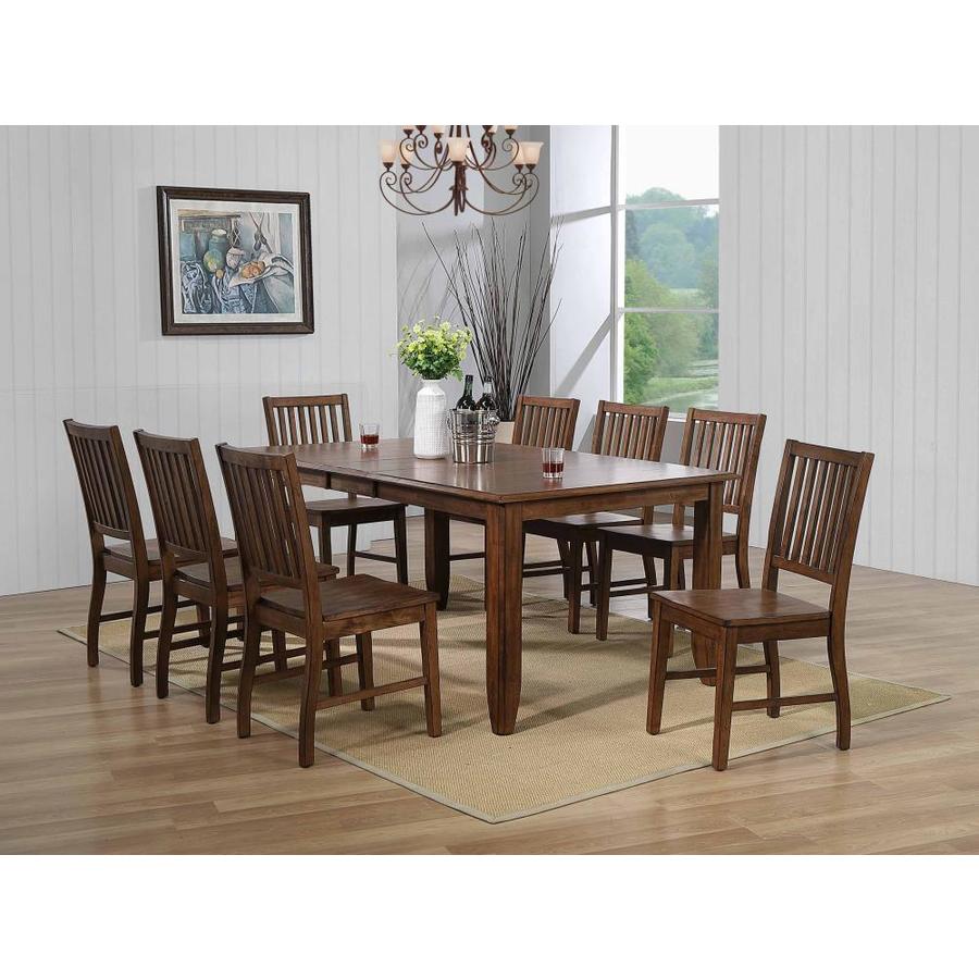 Sunset Trading Simply Brook 10 Piece Extendable Table Dining Table Set ...