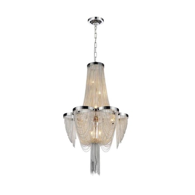 CWI Lighting Taylor 7-Light Chrome Modern/Contemporary Chandelier CWI Lighting Taylor 7-Light Chrome Modern/Contemporary Chandelier
