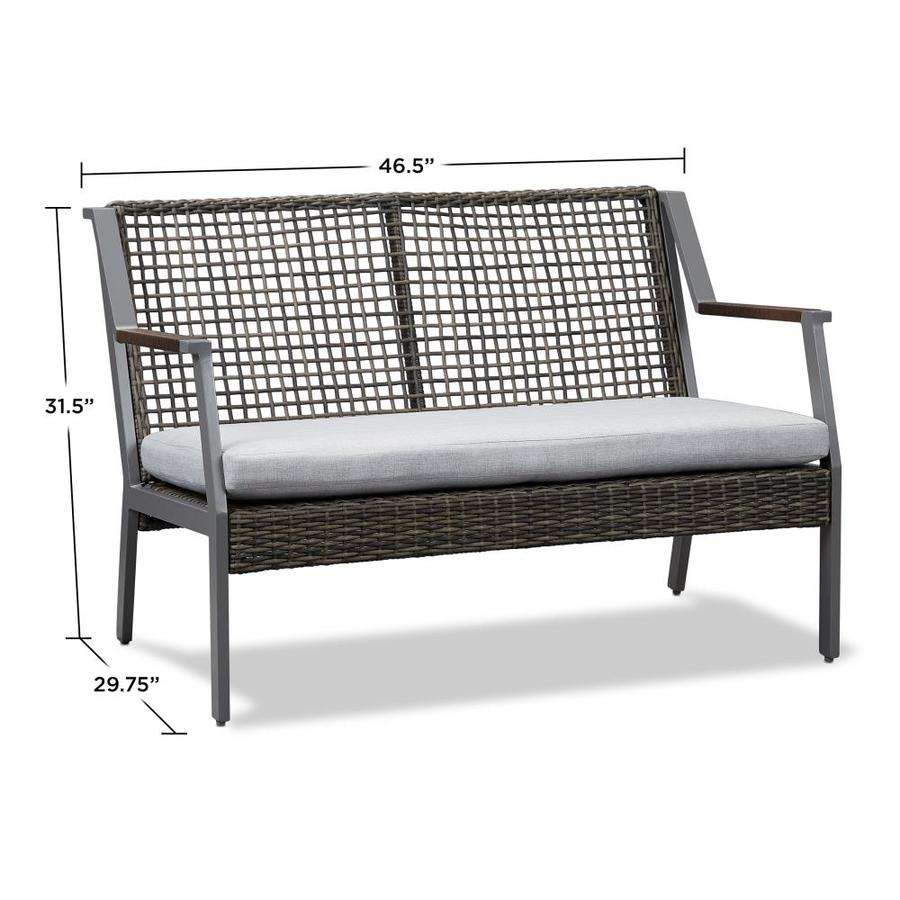 UDPATIO Oversized Aluminum Patio Furniture Set, Modern