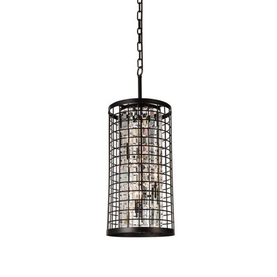 CWI Lighting Meghna 4-Light Brown Rustic Chandelier CWI Lighting Meghna 4-Light Brown Rustic Chandelier