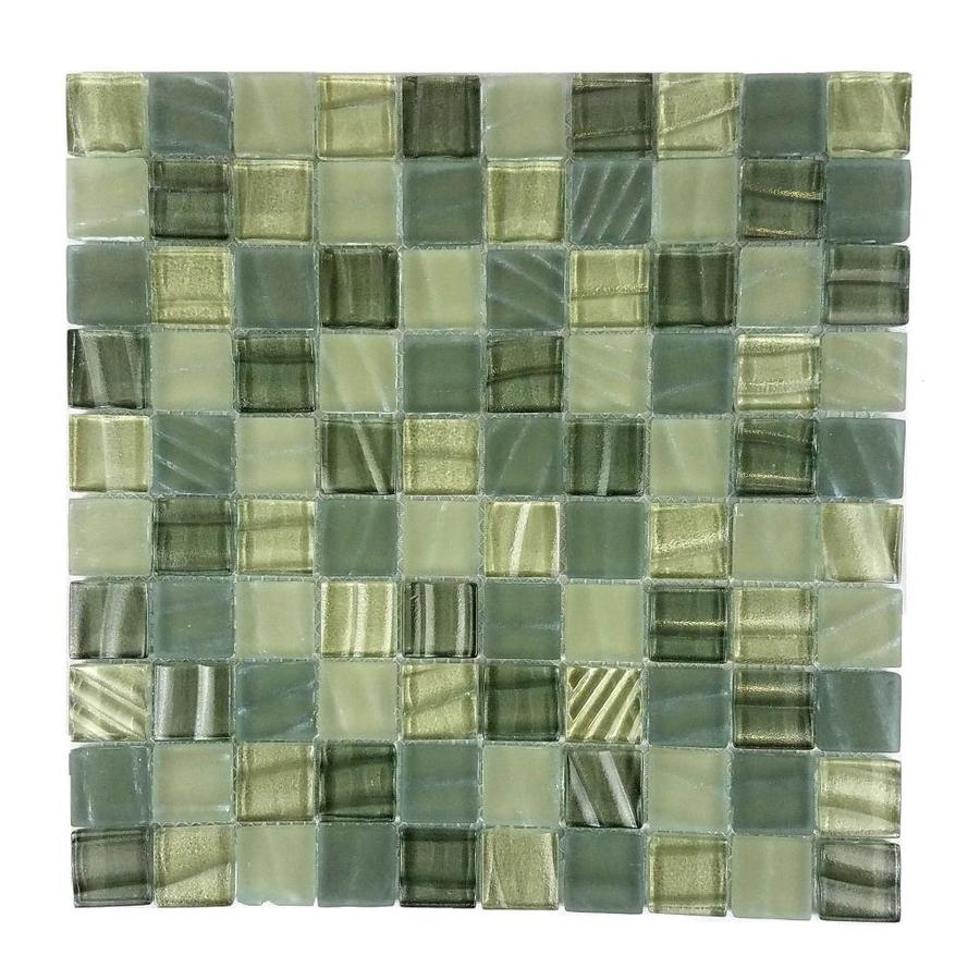 Floor and wall tile Green Tile Samples at Lowes.com