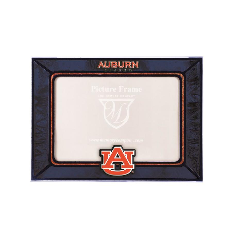 x 6 in Wood Photo Frame NCAA Auburn Tigers Team Name 4 in