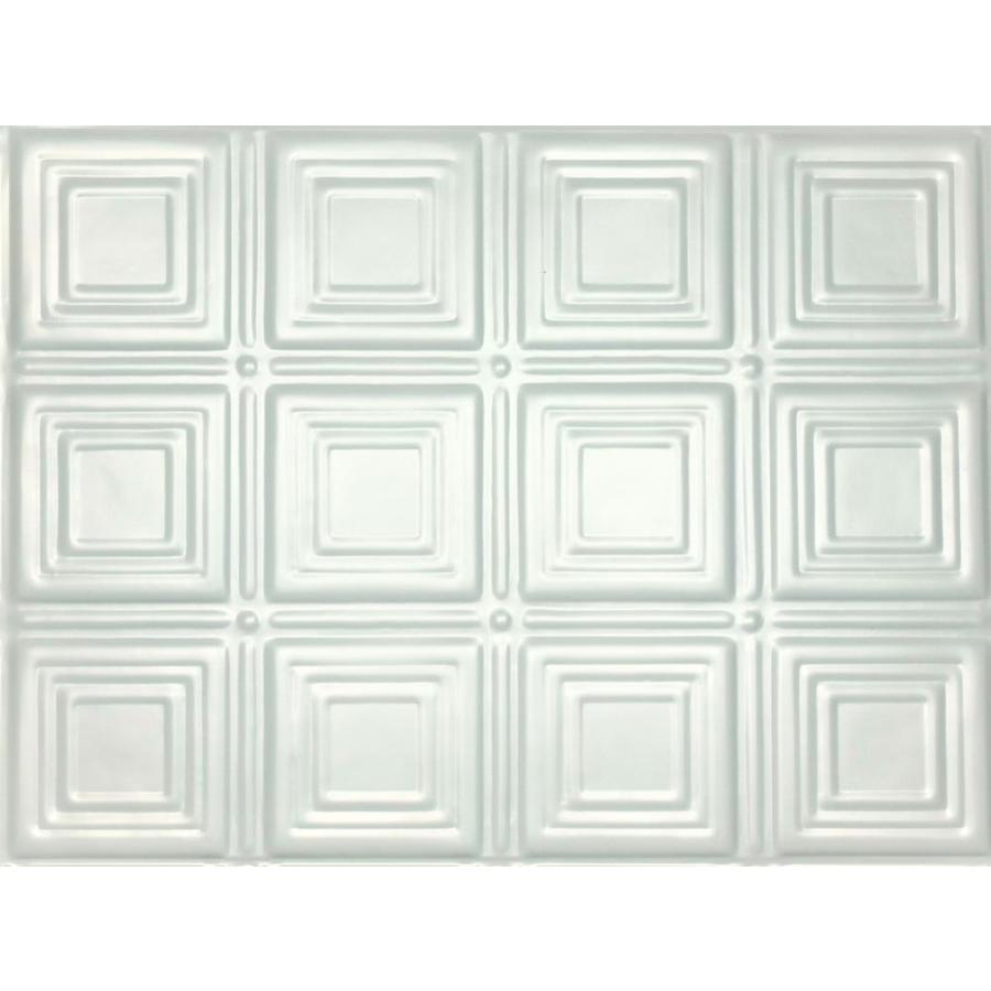 Metal Ceiling Express 18-in x 24-in 5-Pack Satin White ...