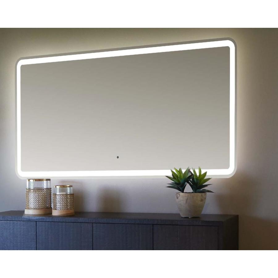 Innoci-USA Hermes 60-in Lighted LED Rectangular Frameless ...