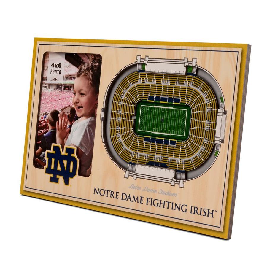 StadiumViews Notre Dame Fighting Irish Multicolored Picture Frame (12