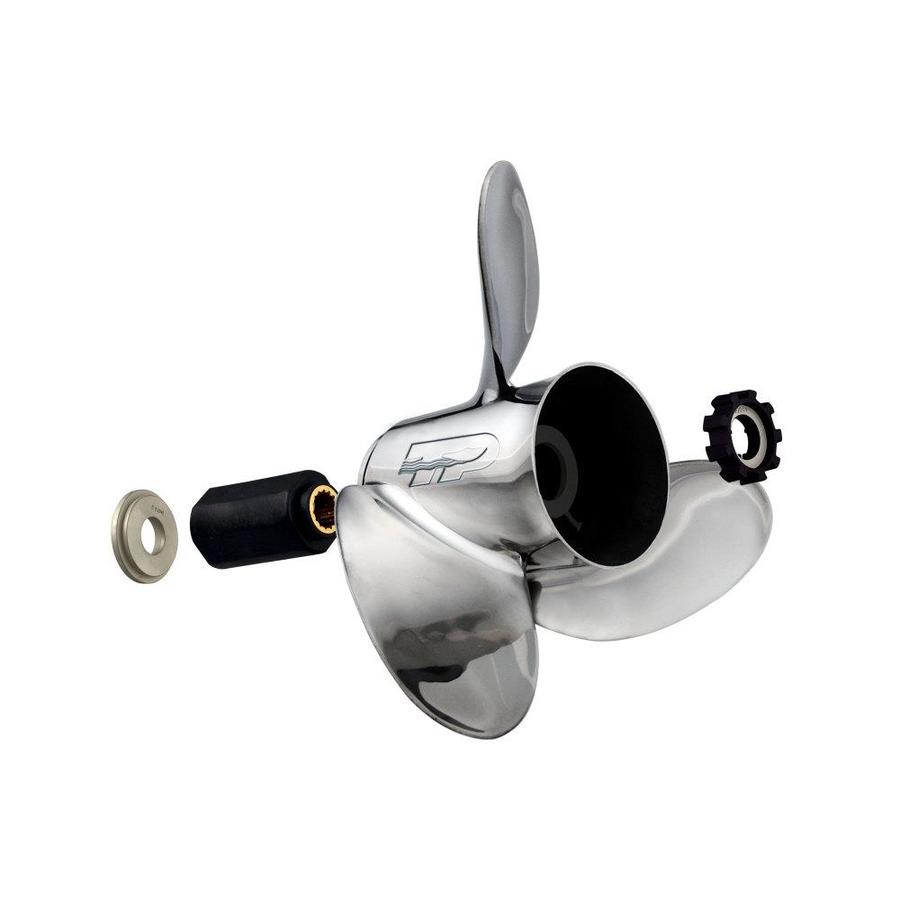 Turning Point Propellers Express 4 Blade Ss Propeller For 40 150hp Engines With 4 25 In Gearcase 13 25 In X 17 In Rh Prop Ex1 Ex2 1317 4 In The Rv Accessories Department At Lowes Com