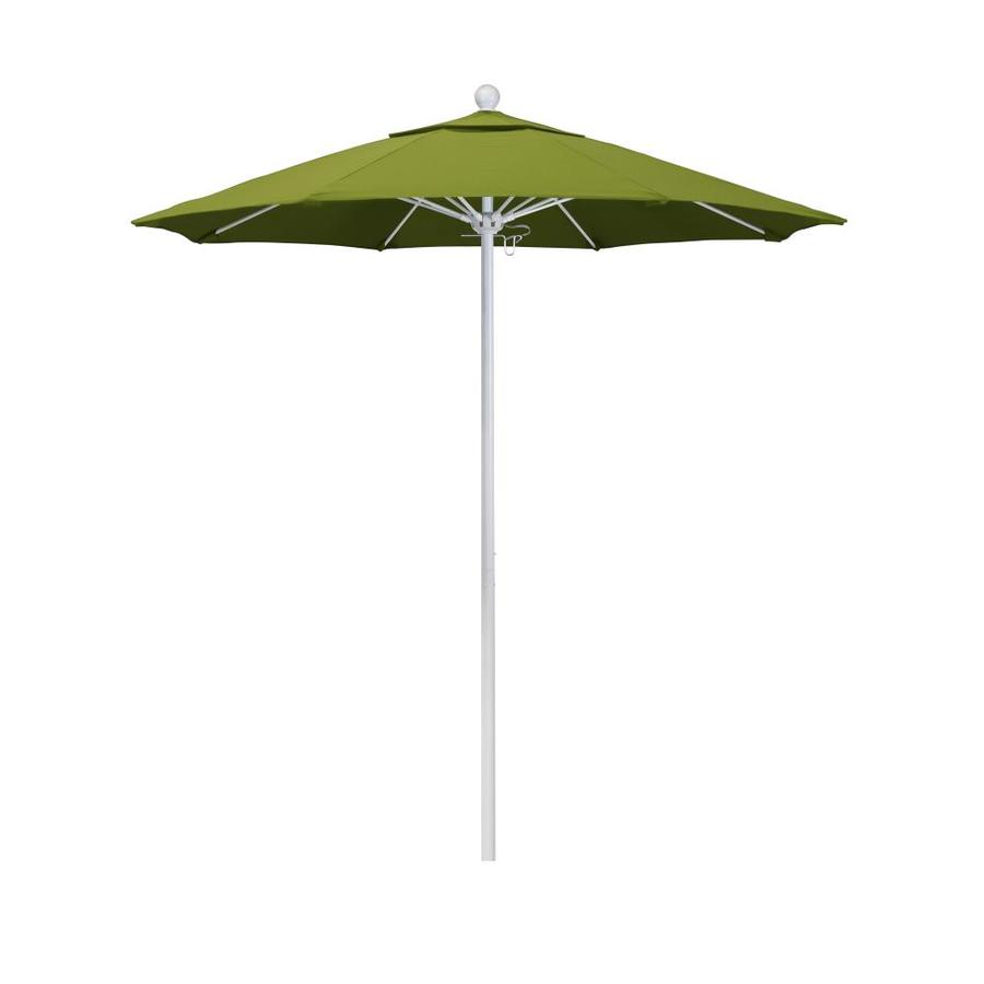 California Umbrella 7 5 Ft Octagon Spa With Bronze Aluminum Frame No Tilt Market Patio Umbrella In The Patio Umbrellas Department At Lowes Com