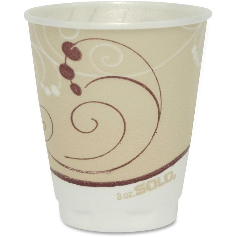 SOLO 300Count 8oz White Styrofoam Disposable Cups in the Disposable Cups department at