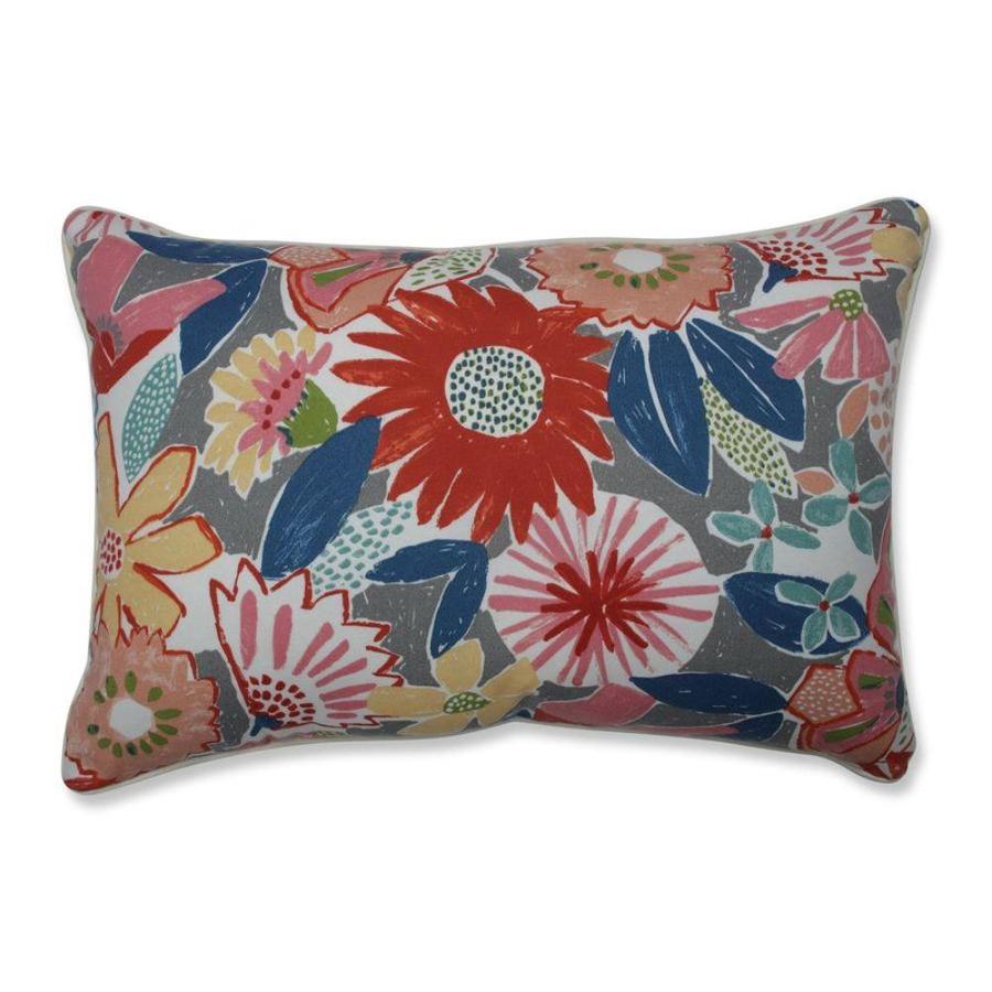 poppy colored throw pillows