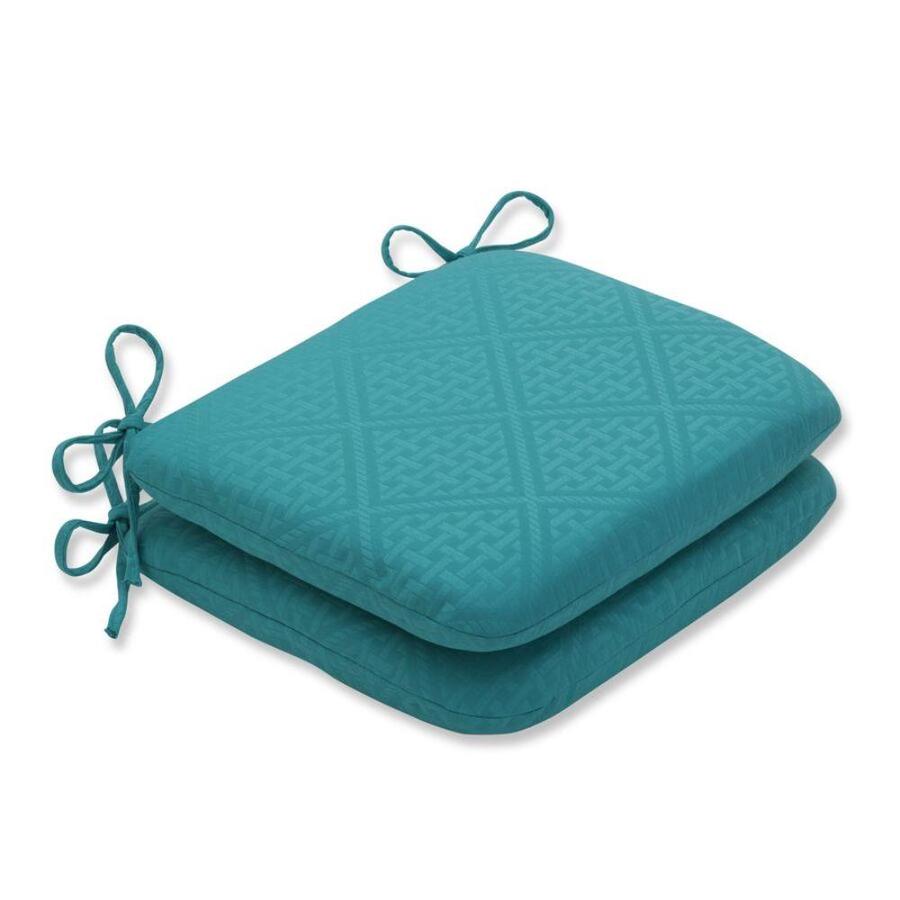 Pillow Perfect Paragon Maui 2Piece Green Patio Chair Cushion in the Patio Furniture Cushions
