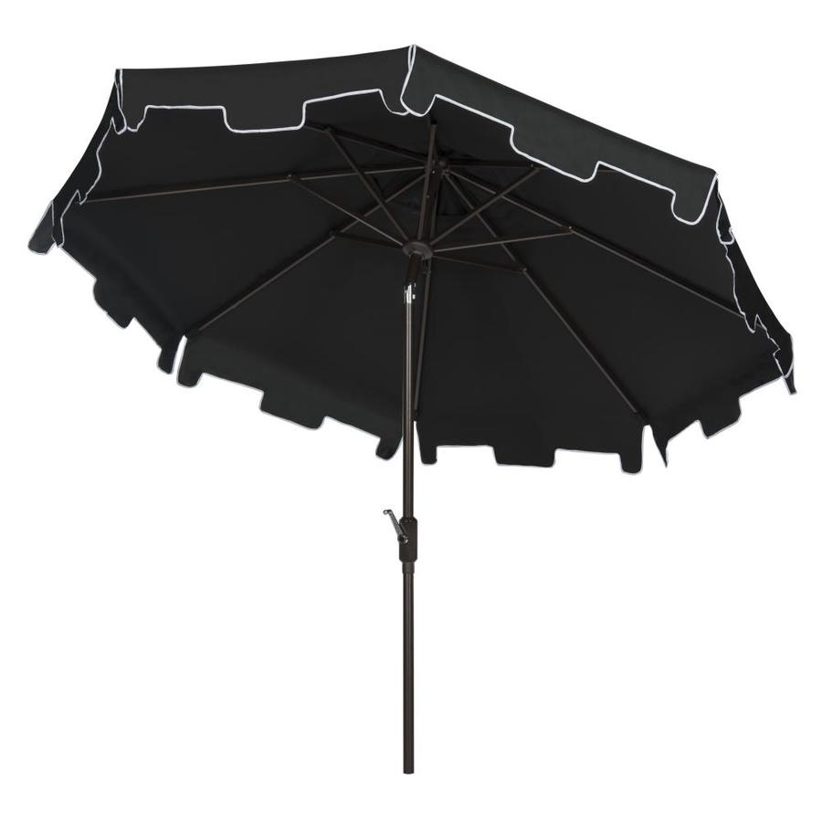 California Umbrella 9 Ft Octagon Purple With Hardwood Wood Frame No Tilt Market Patio Umbrella In The Patio Umbrellas Department At Lowes Com