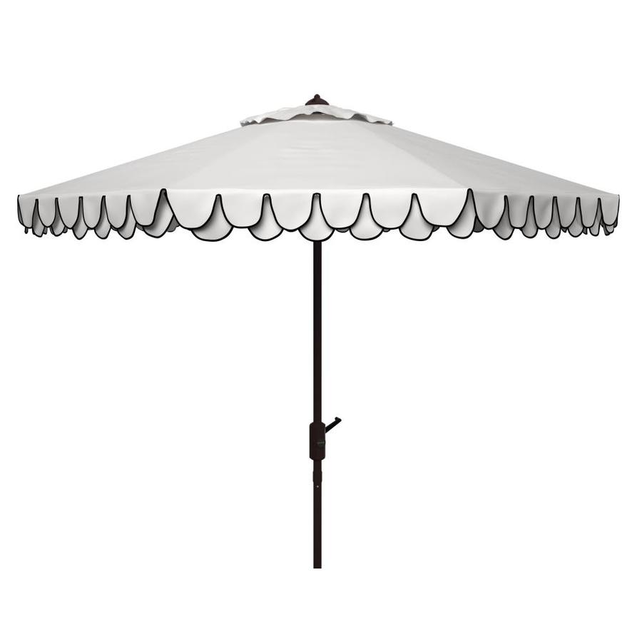Northlight 8 Ft With Gray Aluminum Frame No Tilt Garden Patio Umbrella In The Patio Umbrellas Department At Lowes Com