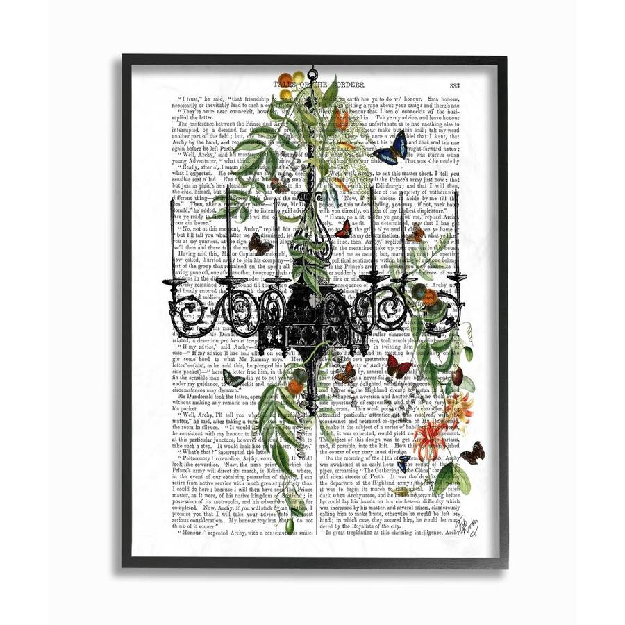 The Stupell Home D/écor Collection Holiday Minimal Happy Christmas Patterned Present Stas Stripes Black Red and Gold Framed Giclee Texturized Art Multi-Color 12 x 12