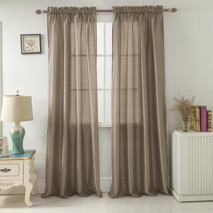 RT Designers Collection 90-in Taupe Polyester Light ...