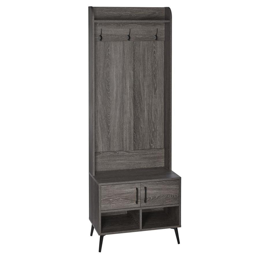 lowes coat rack bench