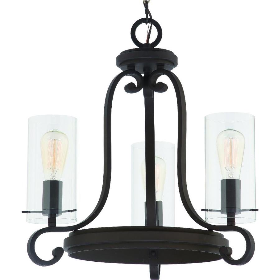 Volume Lighting Regina 3 Light Antique Bronze Traditional Chandelier In The Chandeliers Department At Lowes Com