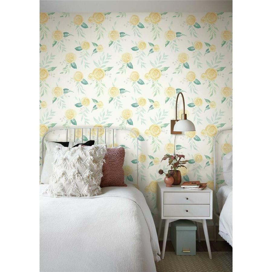 York Wallcoverings Magnolia Home Artful Prints and Patterns 56-sq ft ...