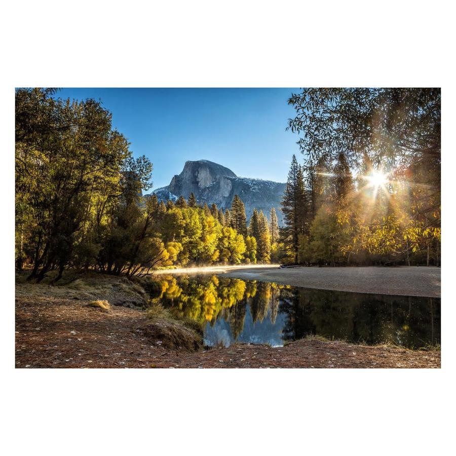 Yosemite Home Decor Tempered Glass 31in H x 47in W Landscape Glass