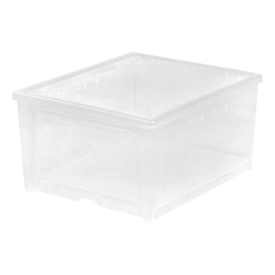 shoebox size plastic containers