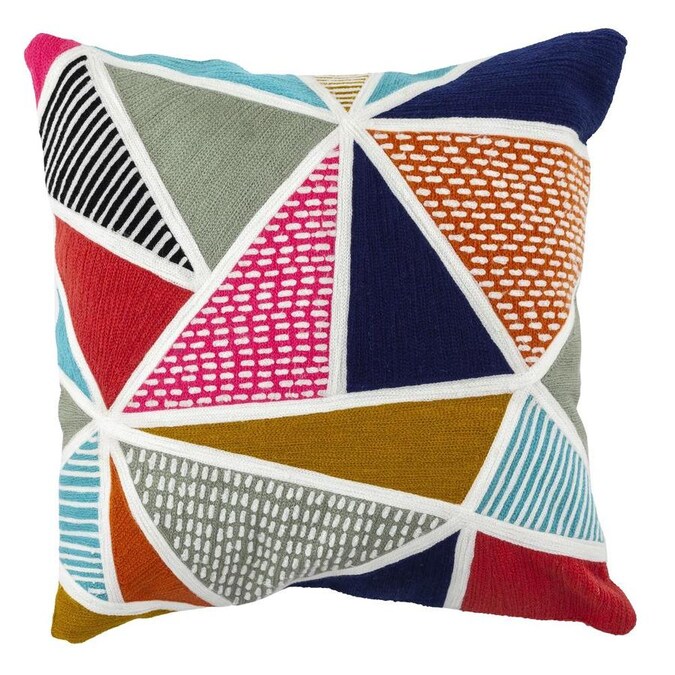 Ombr\u00e9 quilted pillow 14x14
