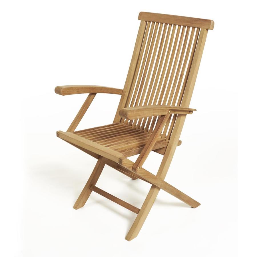 Arb Teak Specialties A R B Teak And Specialties 100 Natural Grade A Teak Wood Stationary Dining Chair S With A R B Teak And Specialties Solid Seat In The Patio Chairs Department At Lowes Com