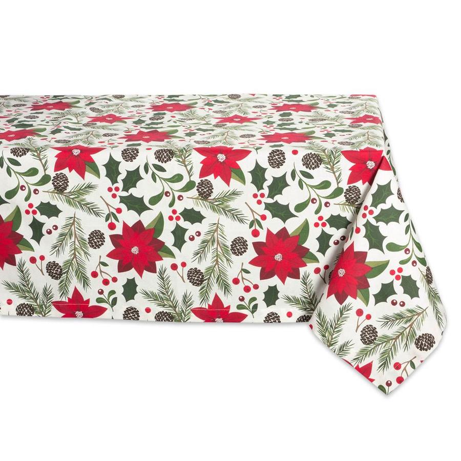 DII Woodland Christmas Table Cover for 4ft Rectangle in the Table