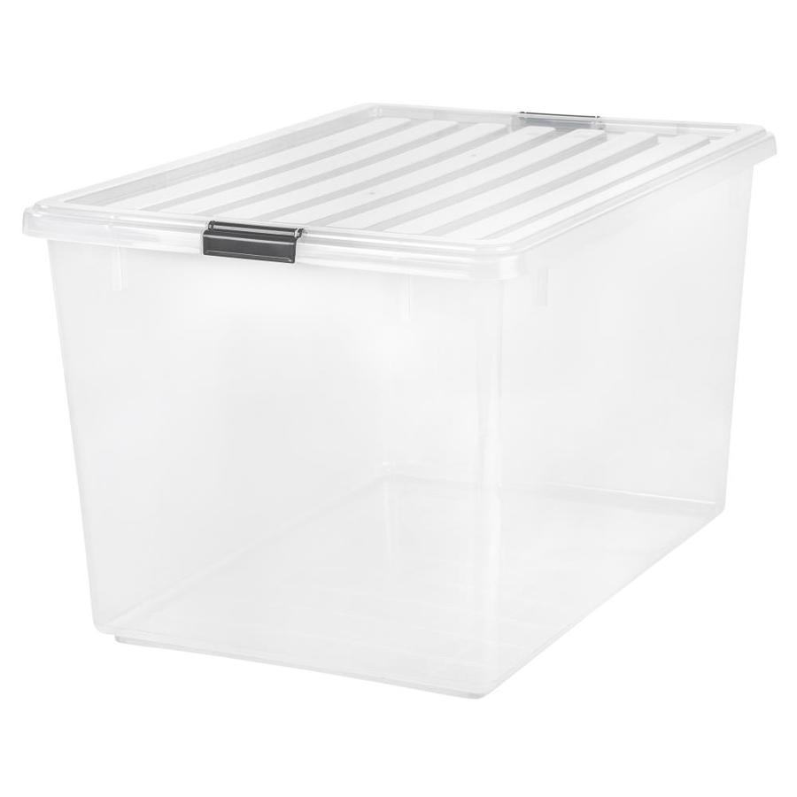 clear storage bins lowes