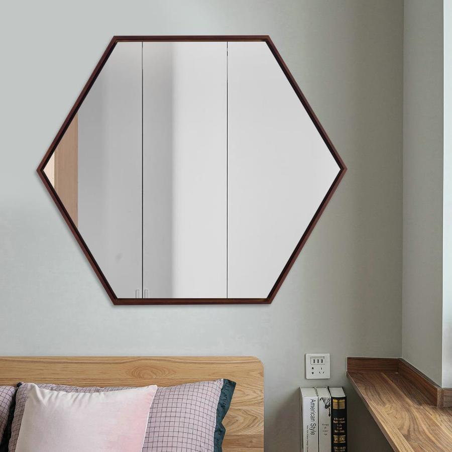 Wall Hexagon Mirrors at