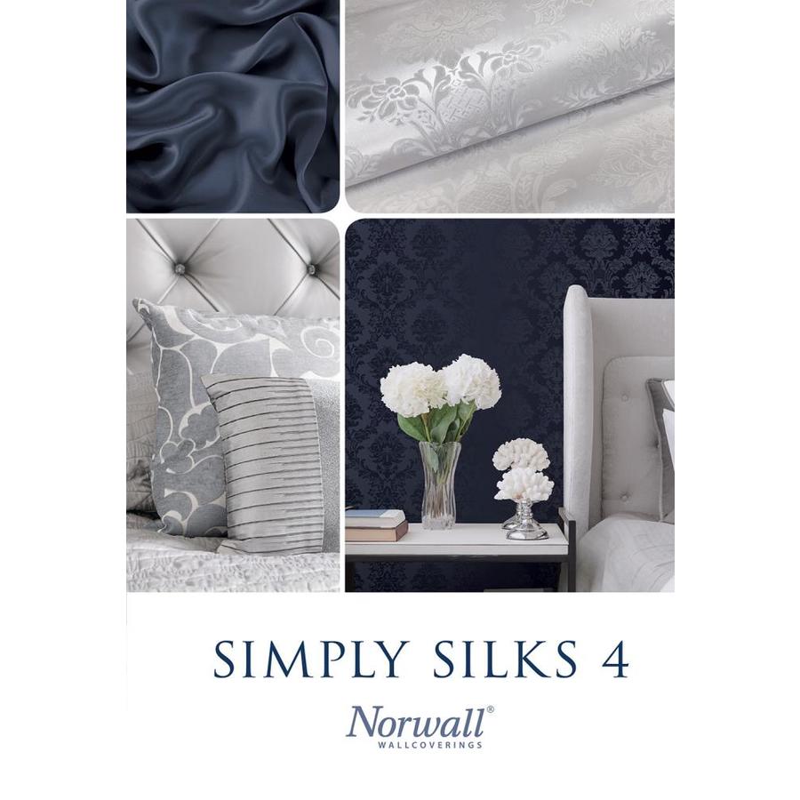 Norwall Simply Silks 4 55-sq ft Grey Marble Vinyl Stone Prepasted Soak ...