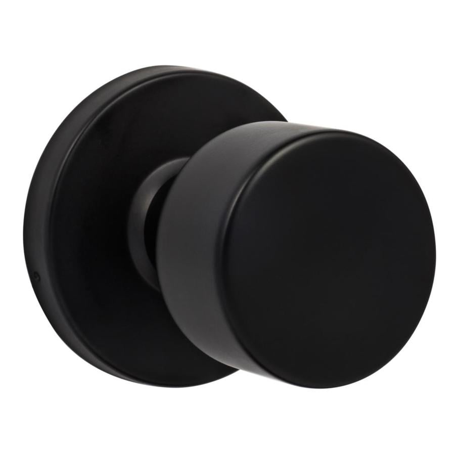 Sure-Loc Hardware Bergen-Round Dummy Knob, Flat Black in the Door Knobs ...