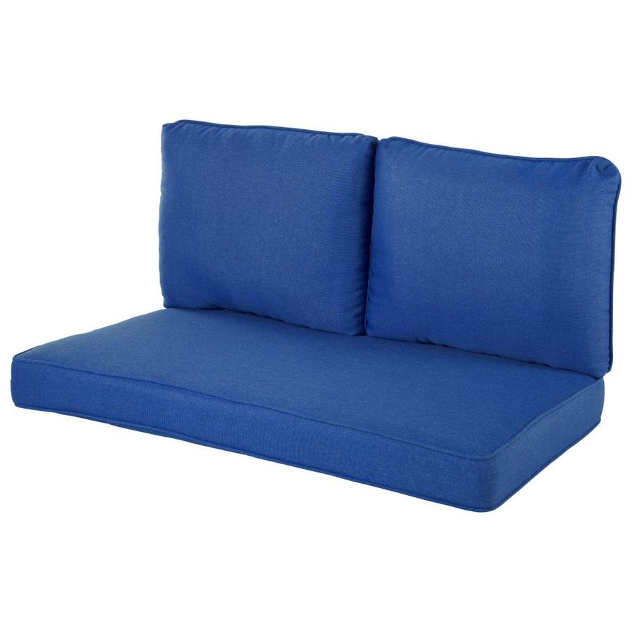 lowes outdoor cushions blue