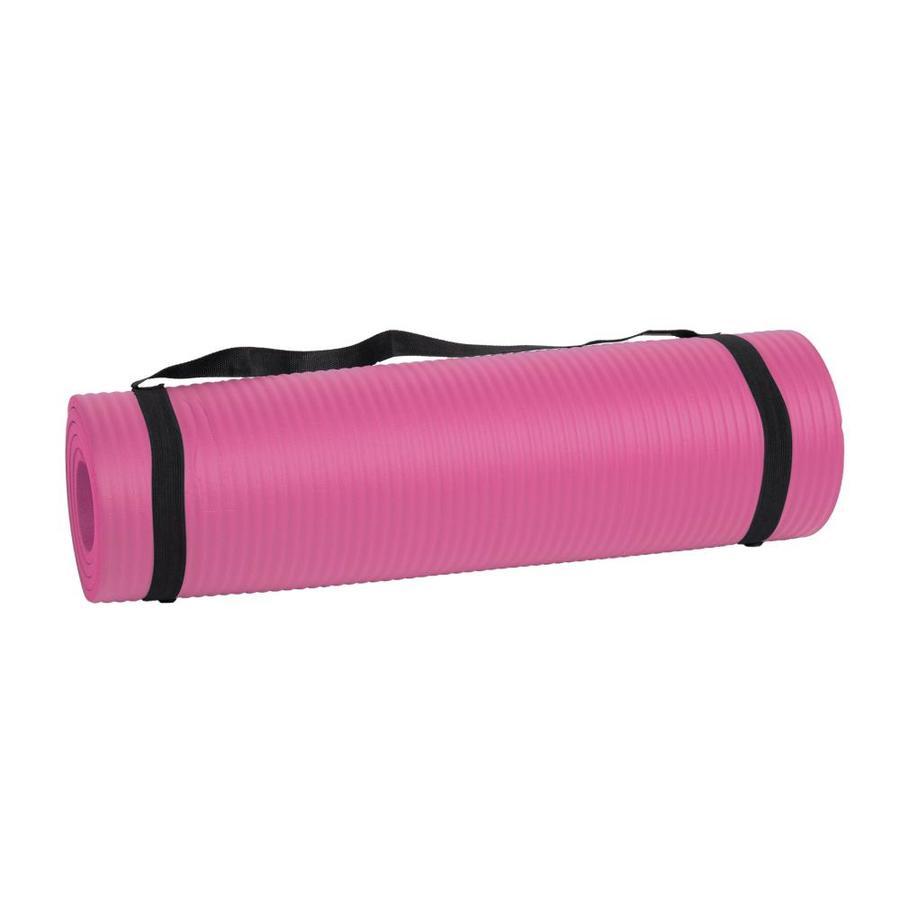 pink fitness mat
