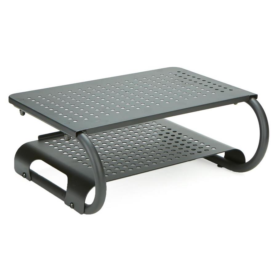 Mind Reader Mind Reader Monitor Stand Riser 2 Tier Ventilated Metal