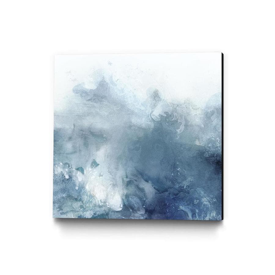 GIANT ART Wood Frameless 20-in H x 20-in W Abstract Canvas Print in the ...