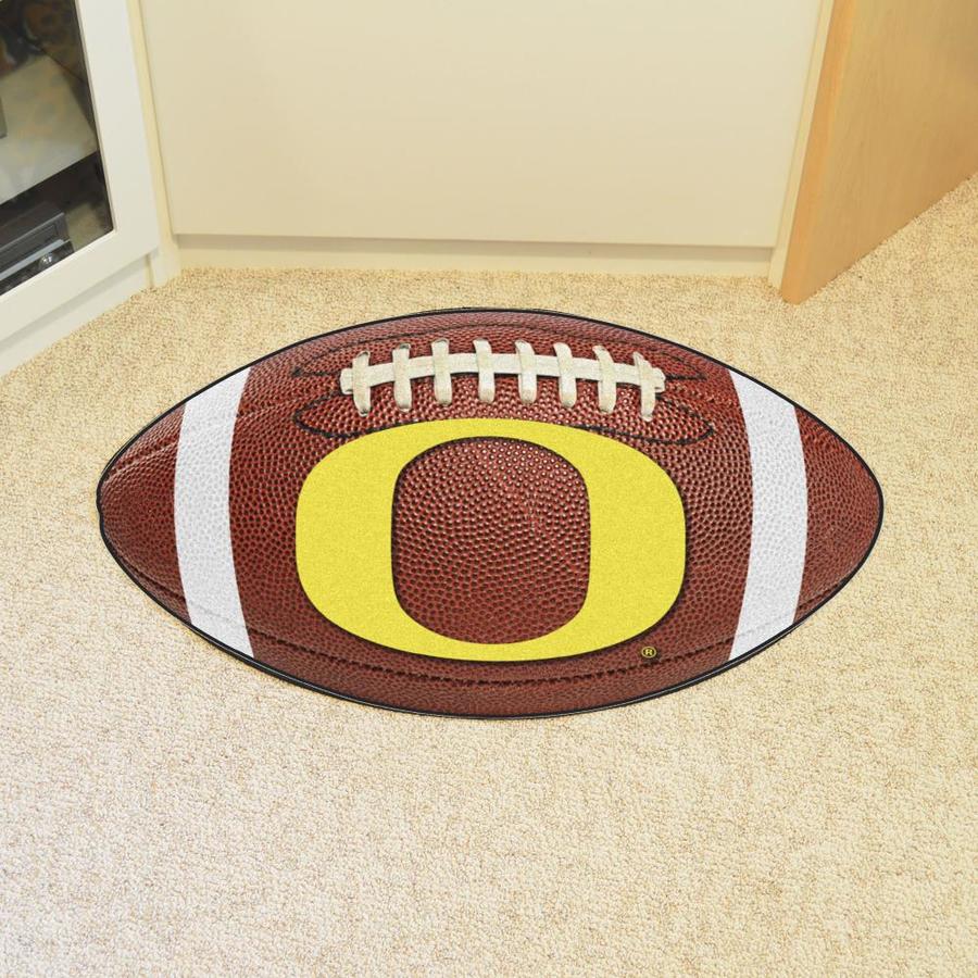 FANMATS Oregon Ducks NCAA Photorealistic Football Mat 1-1/2-ft x 2-1/2 ...