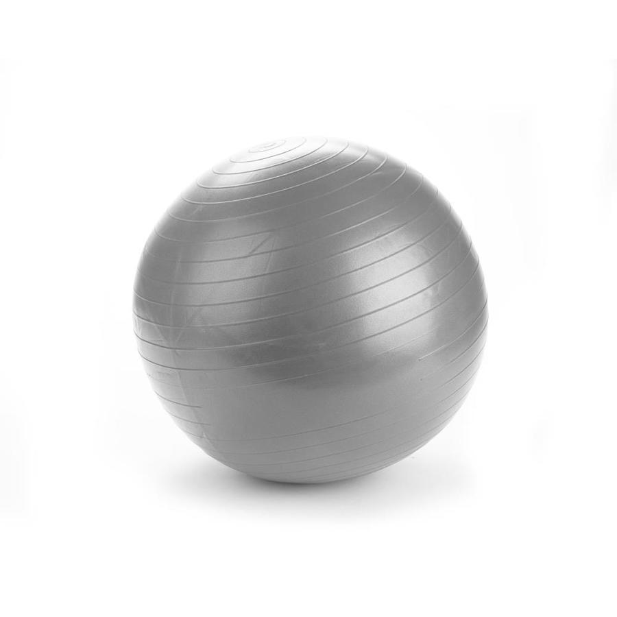 grey yoga ball