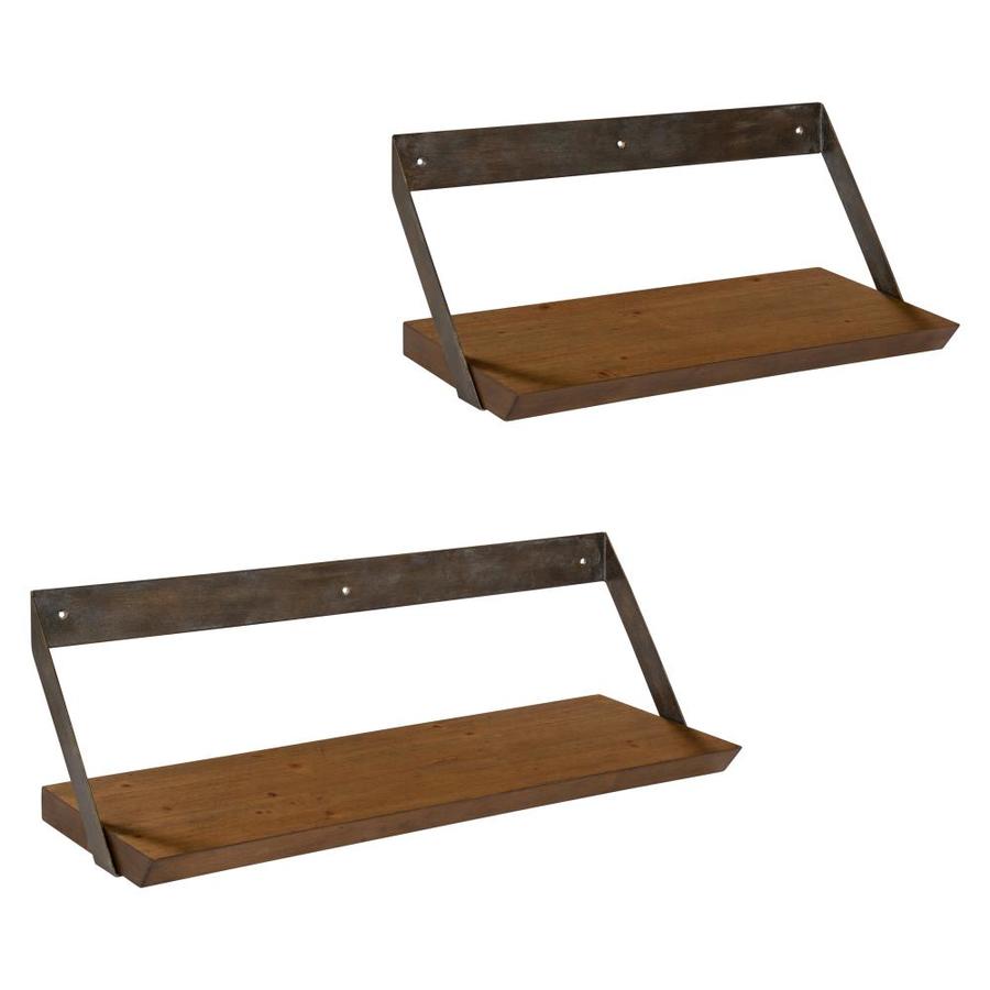 Floating Shelf Wall Mounted Shelving At Lowes.com