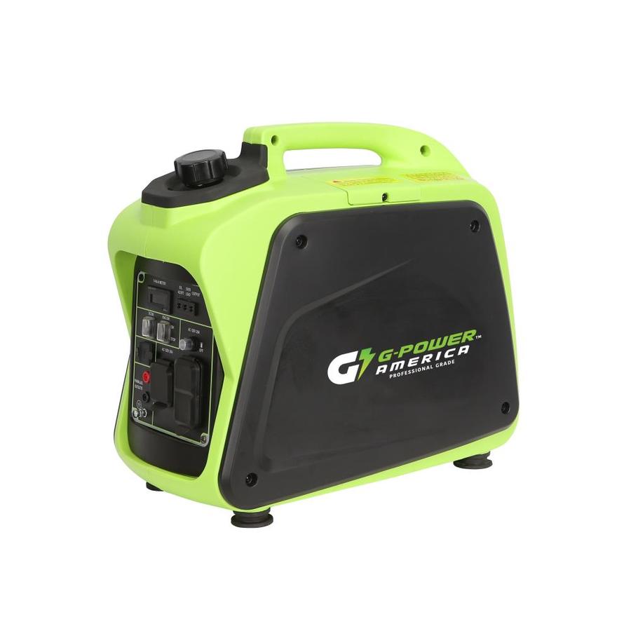 Green-Power America 2200-Watt Inverter Gasoline Portable Generator in ...