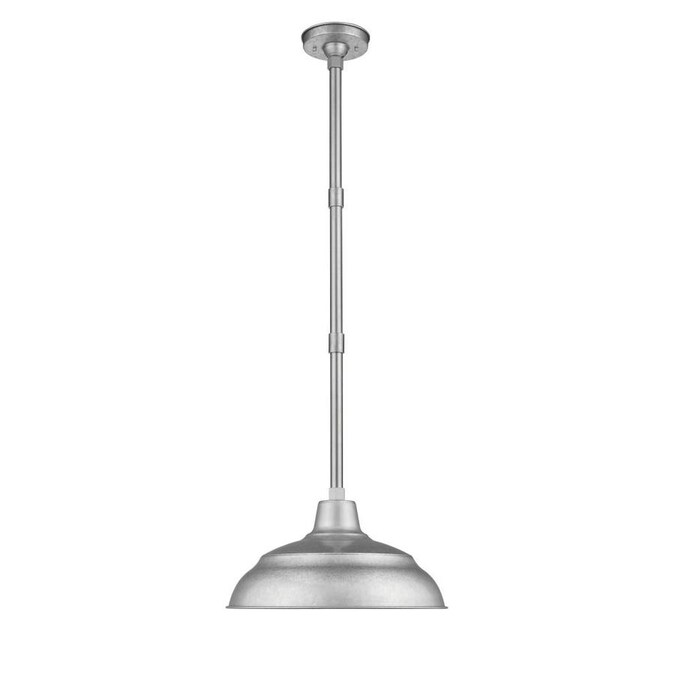 Millennium Lighting R Series Galvanized Farmhouse Dome Pendant Galvanized Farmhouse Dome Pendant