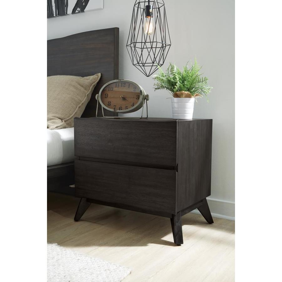 Modus Furniture Nevis Espresso Mahogany Nightstand In The Nightstands Department At Lowes Com