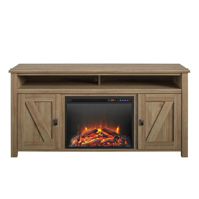 Ameriwood Home 59 61 In W Natural Fan Forced Electric Fireplace The Fireplaces Department At Com - Ameriwood Home Farmington Electric Fireplace Tv Console For Tvs Up To 60 Multiple Colors Ameriwood Home 59 61 In W Natural Fan Forced Electric Fireplace The Fireplaces Department At Com - Ameriwood Home Farmington Electric Fireplace Tv Console For Tvs Up To 60 Multiple Colors