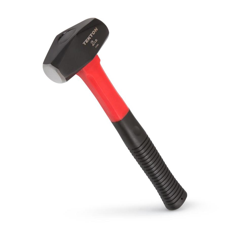 Tekton 2-lb Smooth Face Steel Head Fiberglass Drilling Hammer In The ...