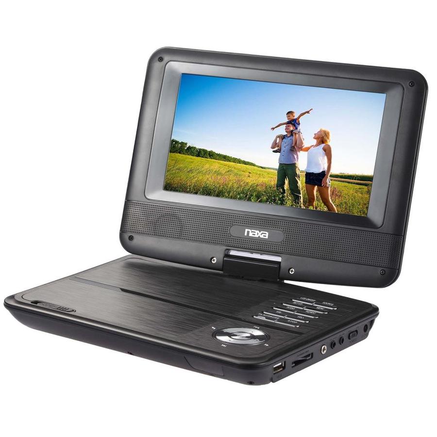 Naxa NAXA Electronics NPD-703 7-in TFT LCD Swivel Screen Portable DVD ...