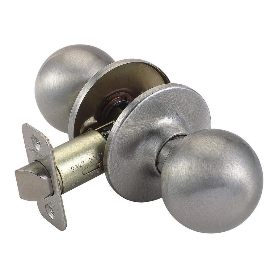 Design House 782599 Pro Ball Bed and Bath Door Knob Polished Brass