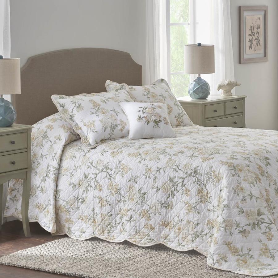 Westpoint Home Nostalgia Home Juliette Bedding Multi Floral Full Bedspread Blend With Polyester Fill In The Comforters Bedspreads Department At Lowes Com