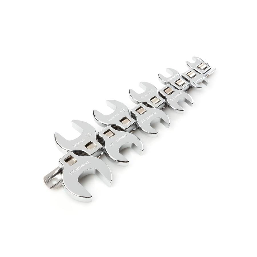 TEKTON 3/8 -in Drive Crowfoot Wrench Set, 10-Piece (10-24 mm) 2580 in ...