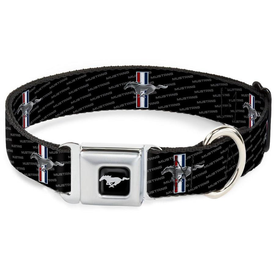 matte black dog collar