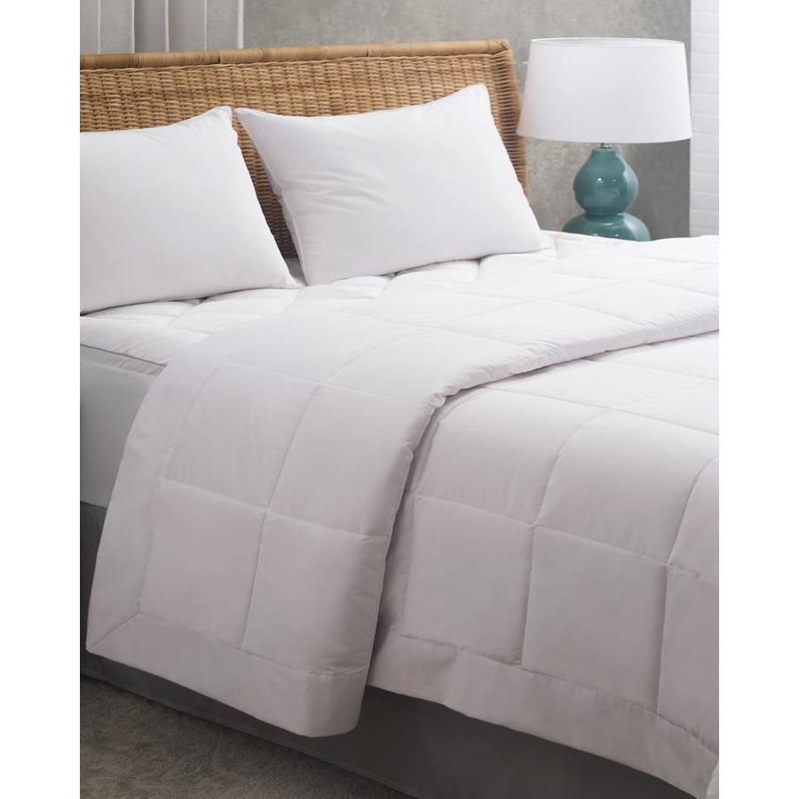 Cozy Essentials White Blend Blanket in the Blankets & Throws department